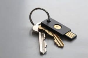 clés de sécurité yubico