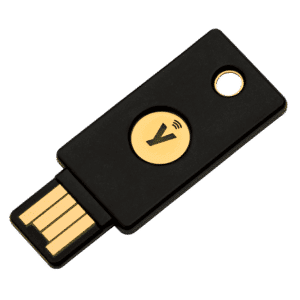Yubico - Clé de sécurité NFC - Bleu - Authentification à deux facteurs  (2FA) Clé de sécurité, connexion via USB-A ou NFC, certifiée FIDO U2F/FIDO2  : : Électronique