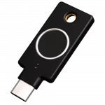 photo de profil d'une yubikey C bio nfc
