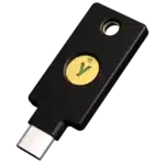 security key nfc c vue de profil